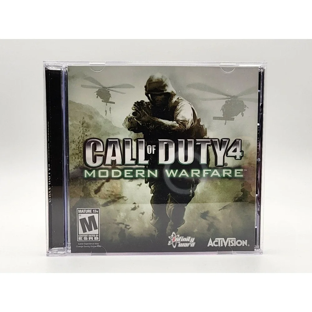 Call of Duty 4: Modern Warfare PC Game (2007) -‎ Complete in box